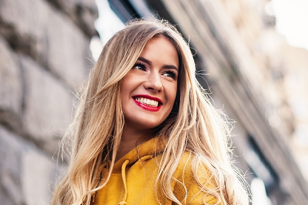Woman Smiles Greater Houston Orthodontics in Houston, TX